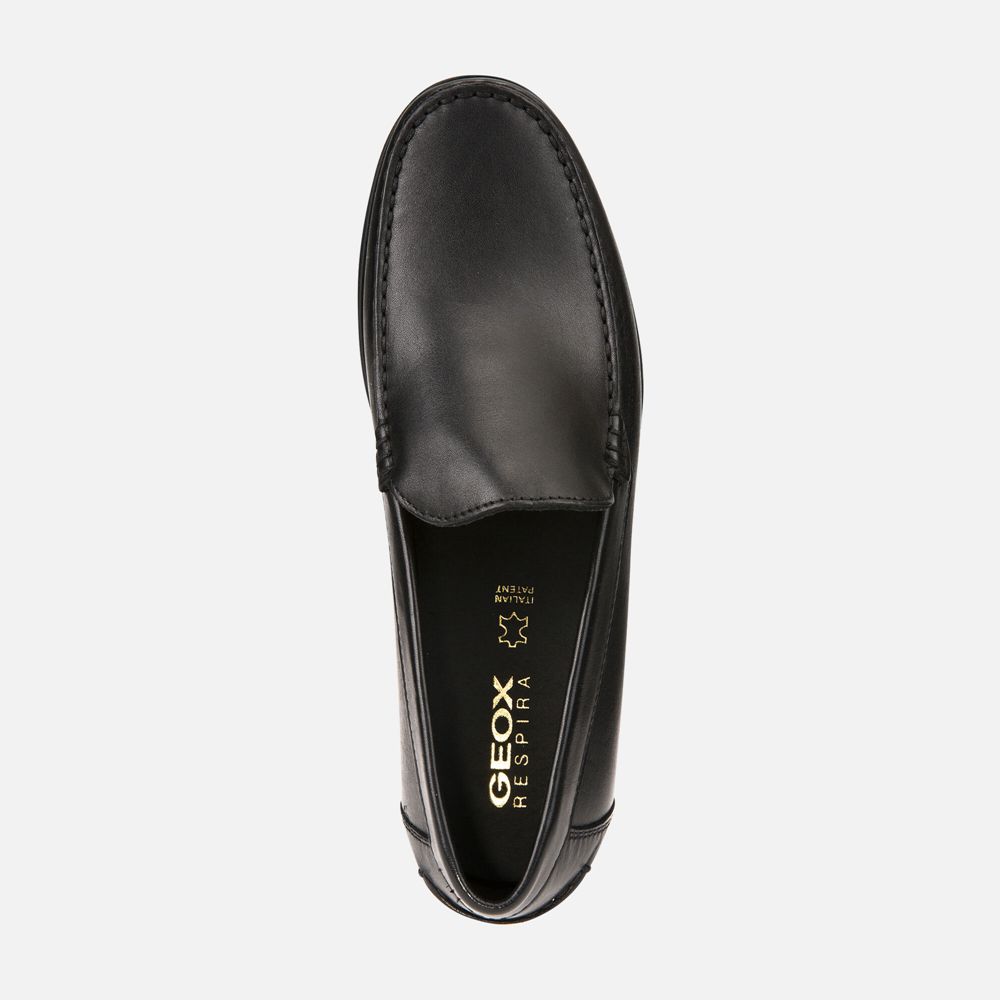 Geox Loafers Black New Damon - Geox Mens Shoes - OBVJEC139